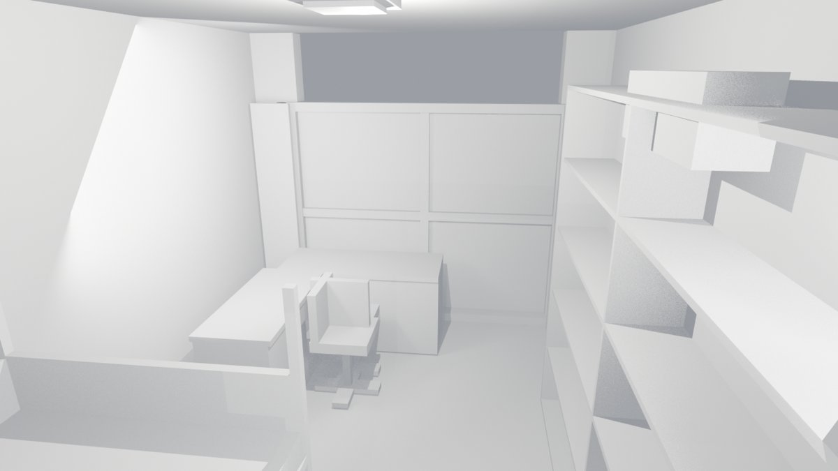 Kimi K2.7 Code 重建的公寓全景渲染